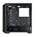 Cooler Master MB520-kgnn-s00 Masterbox 520 Mesh, rot, ATX, Midi, durchgehendes transparentes Fenster