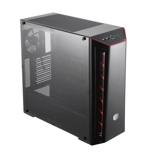 Cooler Master mb520-kgnn-s01 Masterbox 520 schwarz, ATX, Midi-Tower, durchgehendes transparentes Fenster