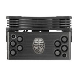 Cooler Master RR-212S-20PC-R2 Hyper 212RGB Black Edition mit LGA1700, 120 mm, 650–2000 U/min, 4 Heatpipes