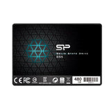 Silicon Power sp480gbss3s55s25 Slim S55 SSD, 480 GB, 2,5, SATA3, 6 Gbit/s, SLC, 560 500 MB/s, blau