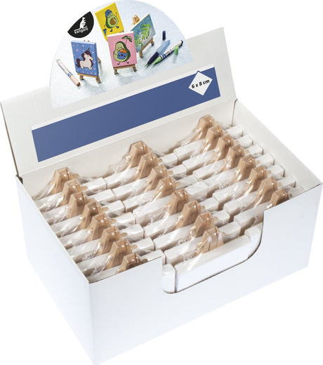 Känguru-Mini-Esel - mit Tuch 6x8cm - 24 Stück im Display
