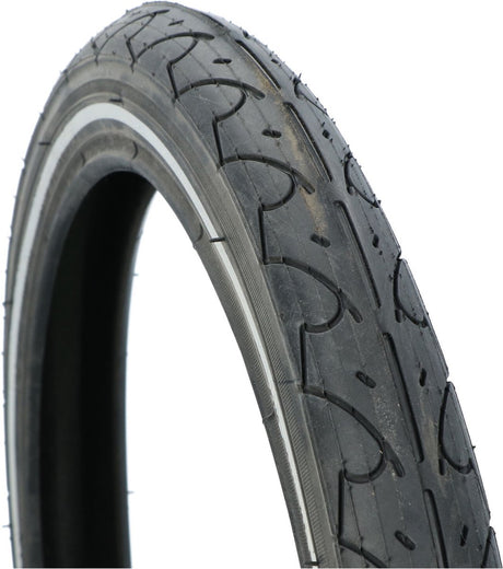 Dresco Outdoor-Reifen - Reifengröße 16 x 1,75 - ETRTO-Größe 47-305 - optimaler Grip bei allen Wetterbedingungen - geringer Rollwiderstand - hohe Pannensicherheit - schwarz