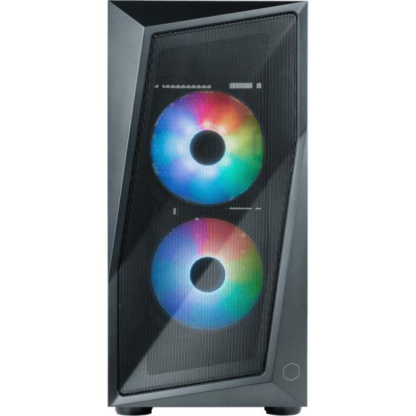 Cooler Master cp320-kgnn-s00 cmp 320, Matx, Midi-Tower, 120 mm, Fenster, Argb, schwarz