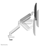 Neomounts ds70–450wh1 voll bewegliche Tischhalterung, 17–42 Zoll, Topfix-Klemmtülle