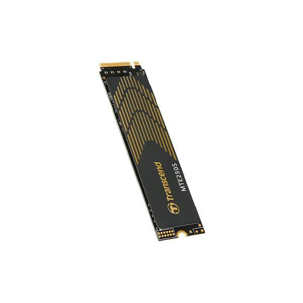 Transcend ts2tmte250s mte 250s, 2 TB, m.2 2280, PCIe Gen4x4, NVME, 3D TLC, W-DRAM, Kühlkörper