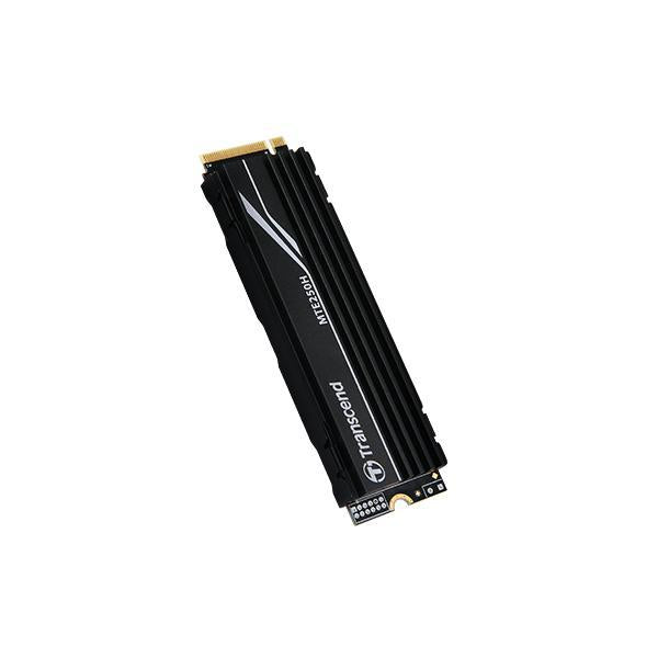 Transcend ts2tmte250h mte250h SSD, 2 TB, M.2 2280, PCIe Gen4x4, NVME, 3D TLC, DRAM, Metallkühlkörper