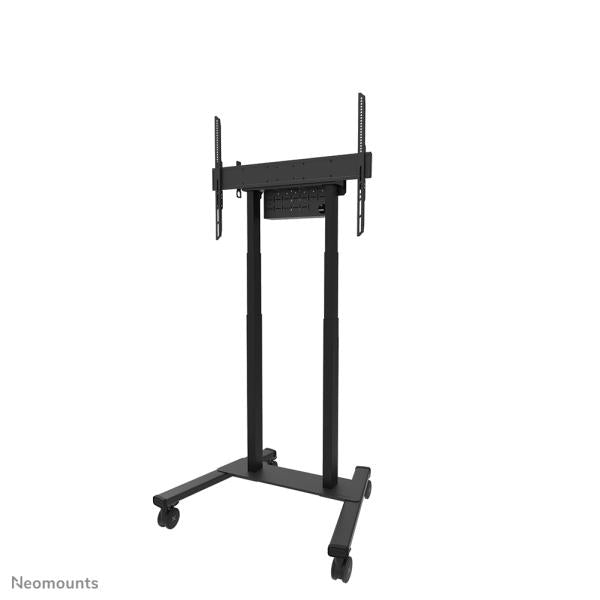 Neomounts fl55-875bl1 motorisierter mobiler Bodenständer, 37–70, 50 kg, 100 x 100–800 x 600