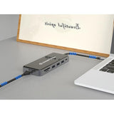 Conceptronic donn15g 12-in-1-Dockingstation, USB 3.2 Gen 1, Typ C, 100 W, HDMI, VGA, (Micro)SD