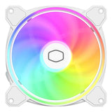 Cooler Master mfl-b4dw-16np2-r2 Masterfan mf140 Halo2 White Edition, 140 mm, 27 dBA, 59,51 cfm, weiß