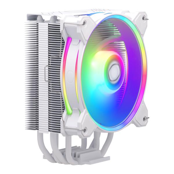 Cooler Master RR-S4WW-20PA-R1 Hyper 212 Halo White, 4-polig, ArGB, 120 mm, 650–2050 U/min, 27 dBA (max.)