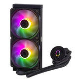 Cooler Master MLW-D24M-A18PZ-R1 Masterliquid 240L Core Argb, 4-pin, 2x 120 mm Argb, 27,2 DBA (Max)
