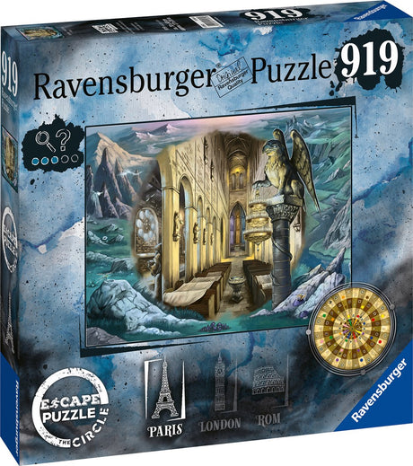 Ravensburger Escape the Circle Puzzle Paris – Puzzle – 920 Teile