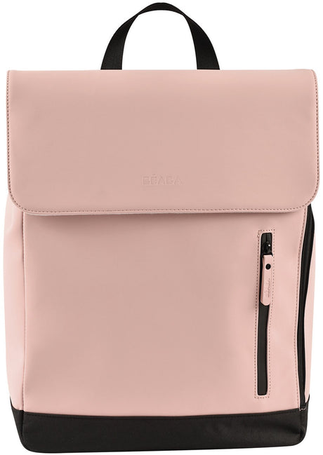 Béaba Oslo Wickeltasche – Rucksack – 19l – wasserdicht – inklusive Wickelunterlage – Vintage Rose – Pink