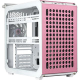 Cooler Master Q500-DGNN-S00 Que 500 Flatpack Macaron Edition ATX, Multi-Color-Front, 120 140 mm