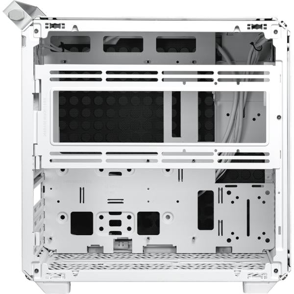 Cooler Master Q500-WGNN-S00 Que 500 Flatpack White, ATX, USB 3,2, 120 140 mm, Wasserkühlungsbereitschaft