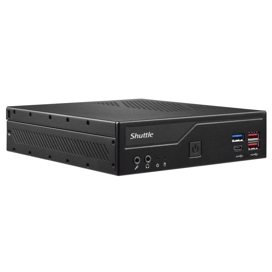 Shuttle dh670v2 Mini-PC-Barebone, LGA1700, H670, DDR4, 2x HDMI, 2x DP, 2x 2,5G LAN, 8x USB, 24 7