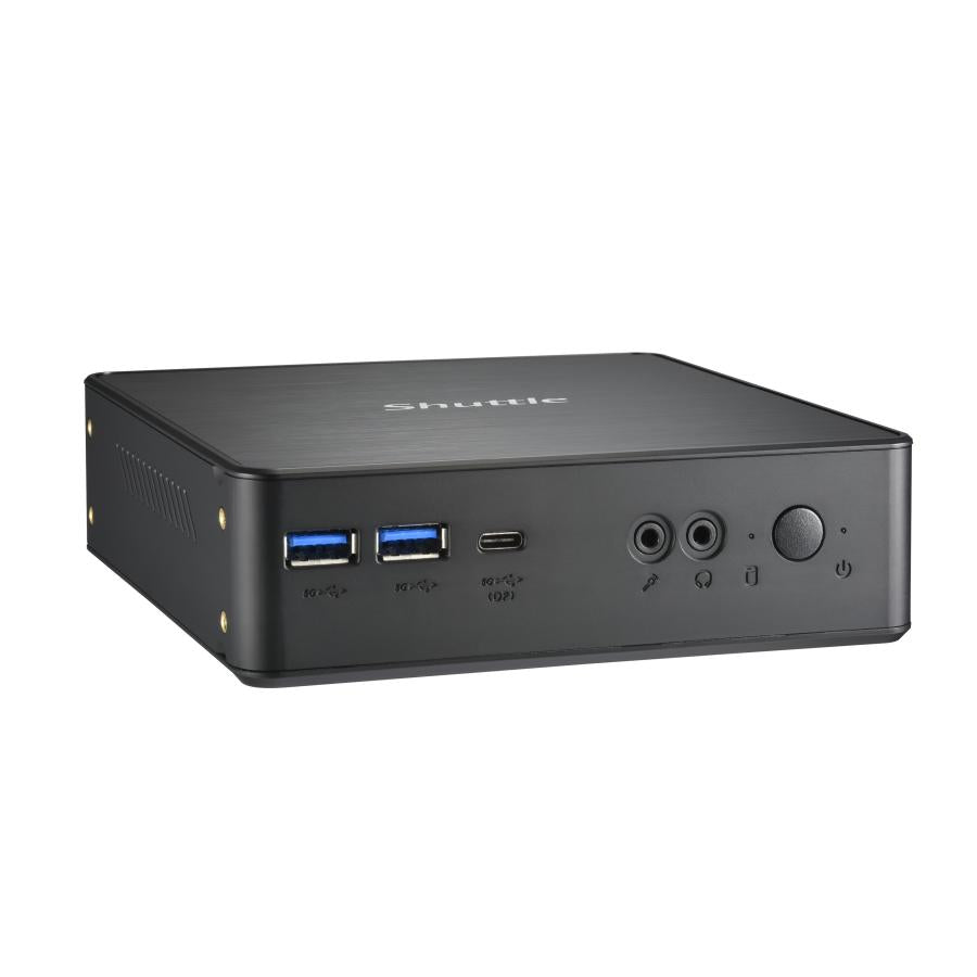 Shuttle NC40U3 XPC Nano PC, Intel Core i3-1215U, 1x HDMI, 1x DP, 1xUSB-C DP, 6x USB3.2, 1x 2.5