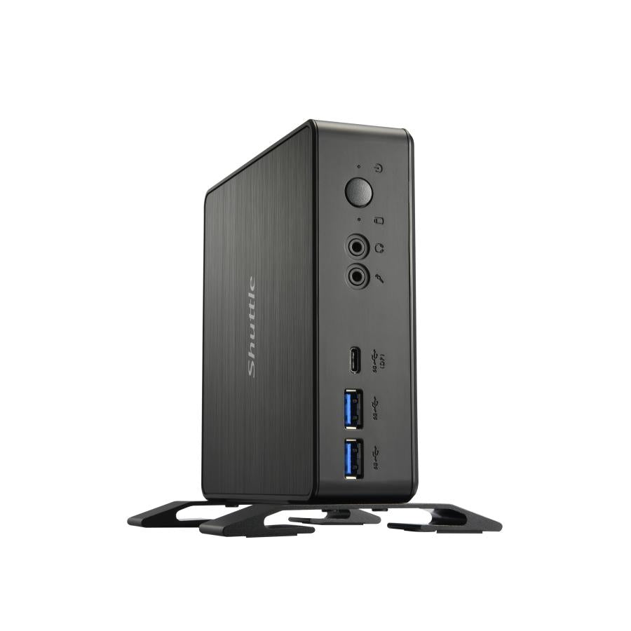Shuttle NC40U3 XPC Nano PC, Intel Core i3-1215U, 1x HDMI, 1x DP, 1xUSB-C DP, 6x USB3.2, 1x 2.5
