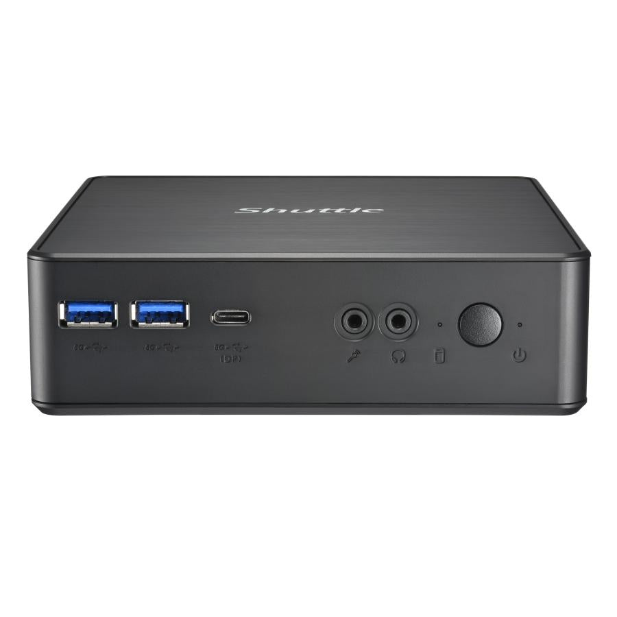 Shuttle NC40U5 XPC Nano Mini-PC Barebone, Intel Core i5-1235U, 6x USB3.2, 2x M.2, LAN, 24 7, 65W