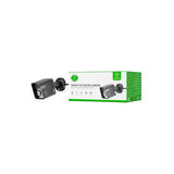 Woox R3568 Outdoor-Überwachungskamera, 3 MP, 2K, IR-Nachtsicht, 2-Wege-Audio, IP65 wetterfest, weiß