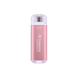 Transcend TS1TESD300P ESD300 Pink Externe SSD, 1 TB, USB Typ-C 10 Gbit/s, 1050 950 MB S max