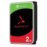 Seagate st2000vn003 Ironwolf Festplatte, 2 TB, 3,5, SATA3, 5400 U/min, 256 MB