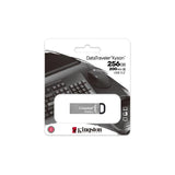 Kingston DTKN 256 GB Data Traveler Kyson USB-Flash-Laufwerk, 256 GB, USB 3.2 Typ A, 200 60 MB s, Silber