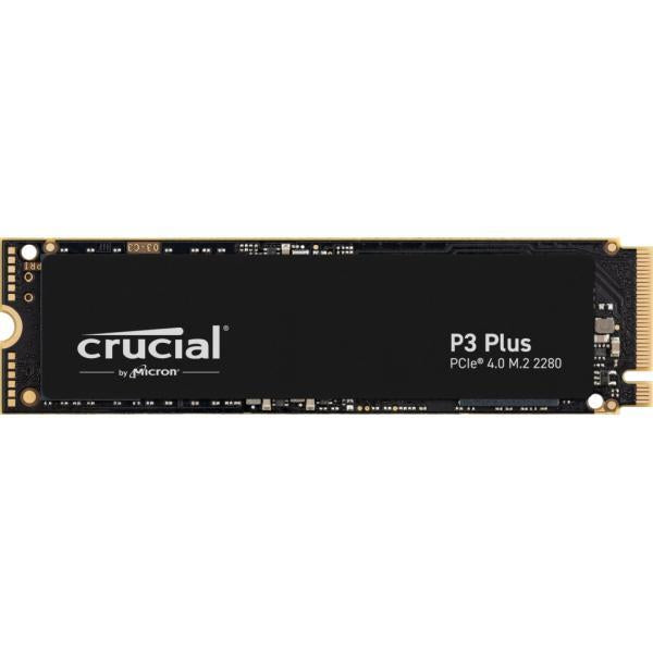 Crucial ct500p3pssd8 ct500p3ps p3 plus SSD, 500 GB, M.2 PCIe NVME, 3D NAND, 4700 1900 MB s