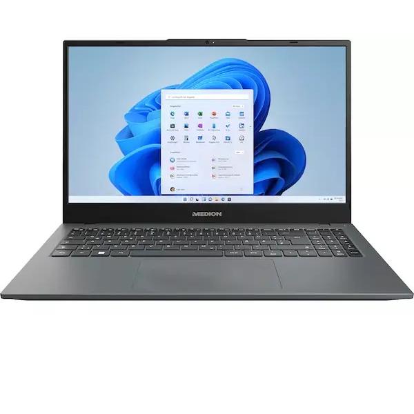 Medion 30035763 MD62545 Akoya E15423, 15,6, 1920x1080p, I5-1155G7, 8 GB, 512 GB, Iris XE, W11H