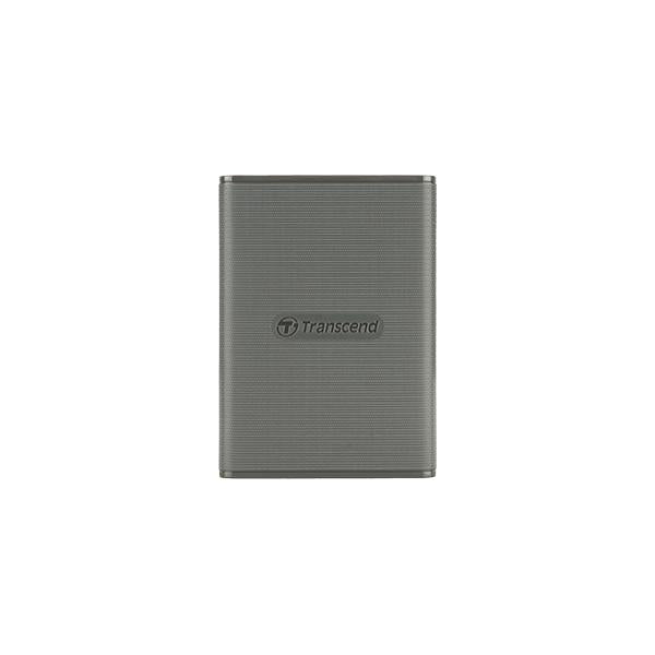 Transcend ts1tesd360c esd360c externe SSD, 1 TB, USB 20 Gbit/s, Typ C, 2000 MB s, 3D NAND, grau