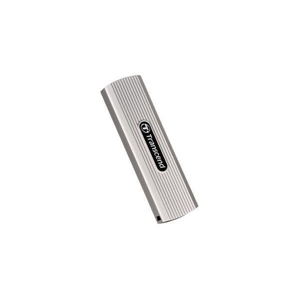 Transcend ts2tesd320a esd320a externe SSD, 2 TB, USB 10 Gbit/s, Typ-A, 1050 950 MB s, Silber