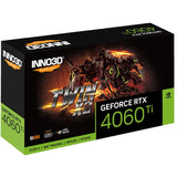 Inno3d N406T2-08D6-171153n Geforce RTX 4060 Ti Twin X2, 8 GB GDDR6, 128-Bit, 2535, 18Gbit / s, 3xDP+HDMI