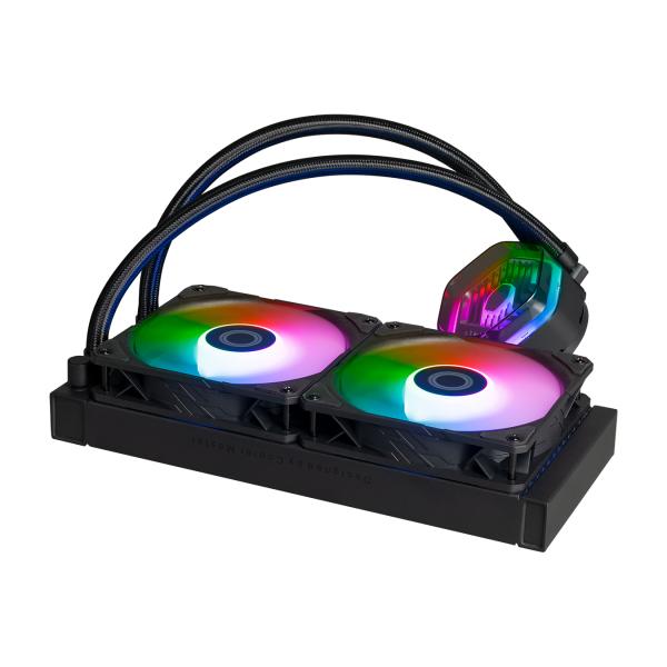 Cooler Master mlx-d24m-a25pz-rw Masterliquid 240 Atmos Argb, 4-polig, 2x 120 mm, 690–2500 U/min