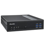 Shuttle DL30N Slim Barebone-PC, 1,35 l, Intel N100 Lüfter, DDR5, 2 x 2,5 GB, HDMI 2.0b, 65 W, 24 7