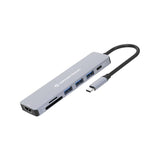 Conceptronic donn19g 7-in-1 USB 3.2 Gen 1 Dockingstation, HDMI, USB-A 3.0 x 3, SD, TF microSD, 100 W