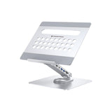 Conceptronic donn27g Laptopständer mit 7-in-1-Dockingstation, 360° drehbar, USB 3.2 Gen 1 Typ-C