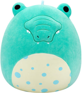 Squishmallows Kuscheltier Plüsch – Tortuga blaugrüner Alligator, 40 cm