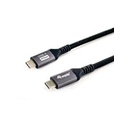 Equip 128383 USB 4 Gen 3 C-auf-C-Kabel, m m, PD3.1 240 W, 8K 60 Hz, 40 Gbit/s, USB C, USB4 Gen 3x2, 2 m