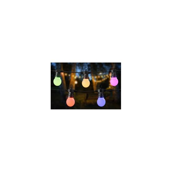Woox R5195 Intelligente dekorative Girlande 9 m RGB+CCT, Google Assistant Amazon Alexa, IP65