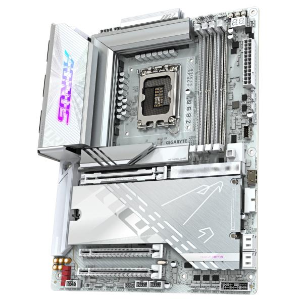 Gigabyte Z890 Aorus Pro Ice, ATX, LGA1851, Intel® Core™ Ultra, 4x DDR5, 5 GBE, Wi-Fi 7, USB 4