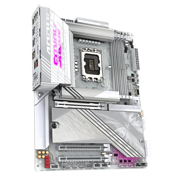 Gigabyte Z890 A Elite X Ice, ATX, LGA1851, Intel® Core™ Ultra, 4x DDR5, 2,5 GBE, Wi-Fi 7, USB4