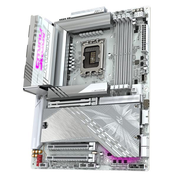 Gigabyte Z890 A Elite X Ice, ATX, LGA1851, Intel® Core™ Ultra, 4x DDR5, 2,5 GBE, Wi-Fi 7, USB4