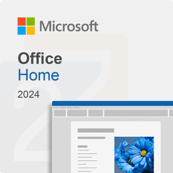 Microsoft microsft ep2-06798 office home 2024 esd, keine Medien, 1 Benutzer, Eurozone