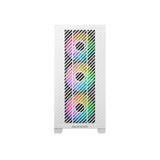 Cooler Master E301-WGNN-S00 Elite 301 White Argb, ATX, Fenster, USB 3.2 Gen 1 Typ C, 3 x 120 mm Argb