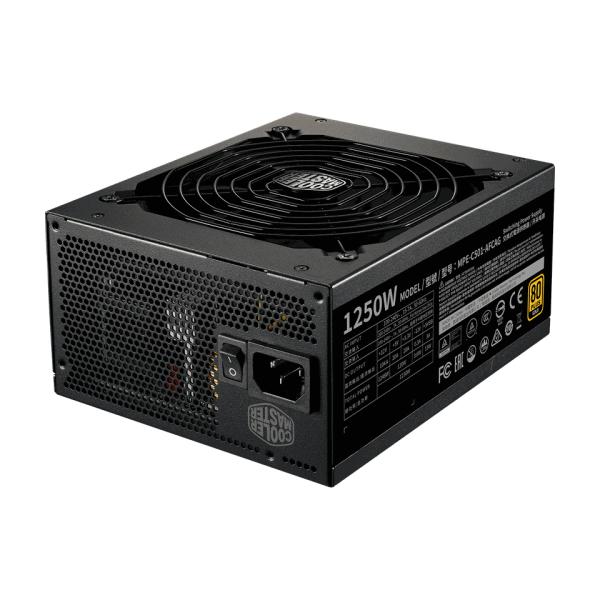 Cooler Master MPE-C501-AFCAG-3EEU MWE Gold 1250 V2 Schwarz, ATX 3.1, 1250 W, = 90 % @typisch, 140 mm
