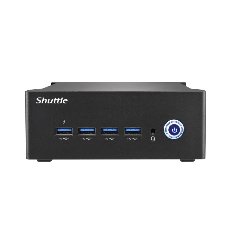 Shuttle NA10H7 Nano PC NA10H7, AMD Ryzen™ 7-8845HS APU, Radeon780M, 2xHDMI, 2xUSB-C 4.0(DP) 2x2.