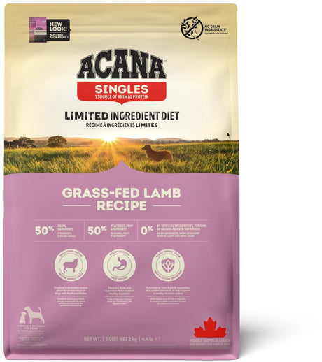 Acana grasgefüttertes Lamm – Hundefutter – Monoprotein – leicht verdaulich – unterstützt die Verdauung