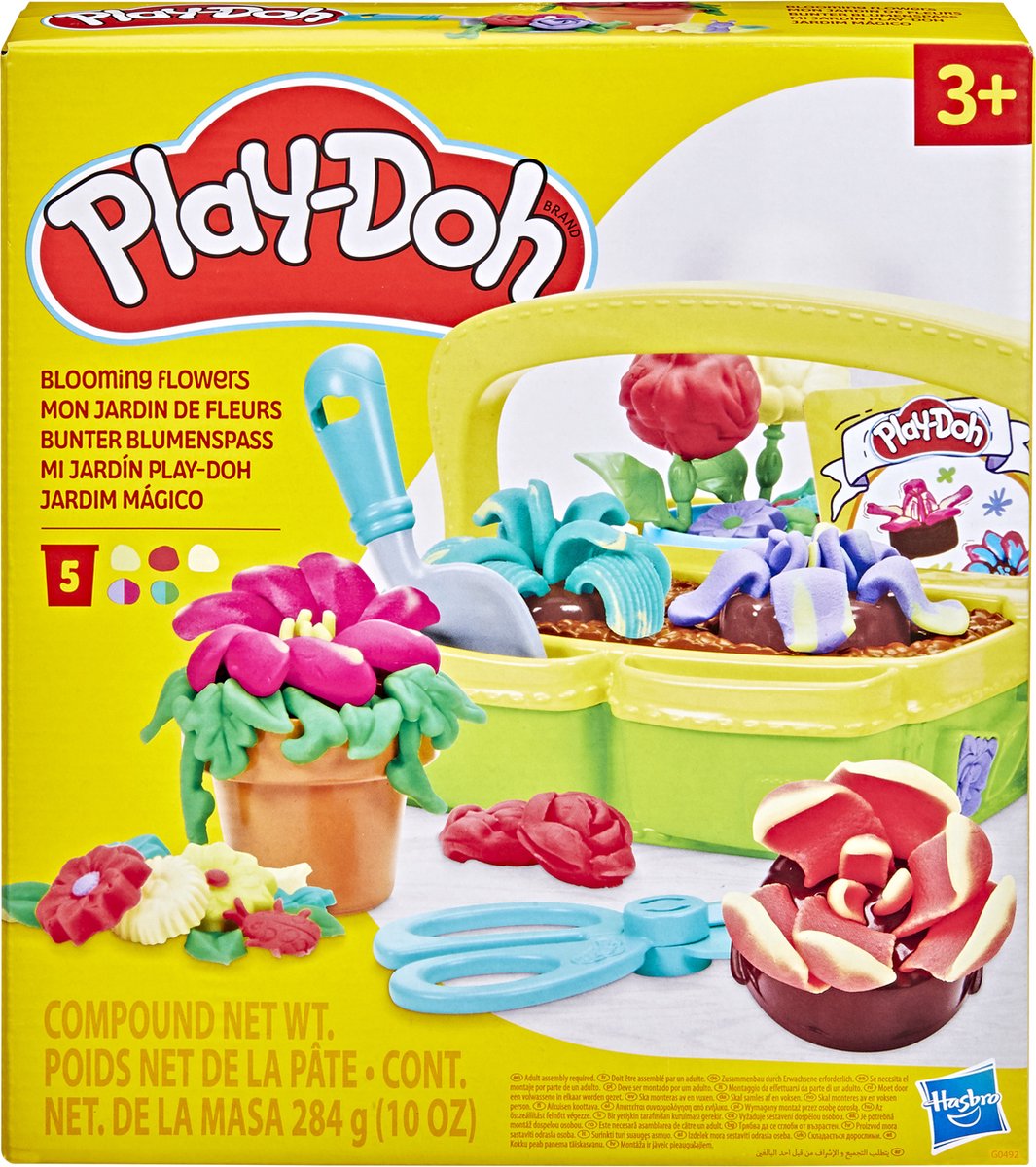 Playdoh blühende Blumen