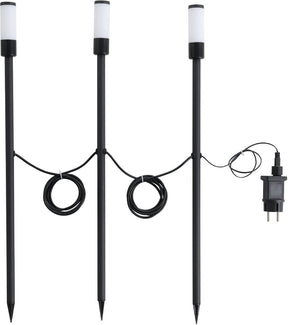 Eglo zancaro grondpin buiten - led - 60 cm - zwart wit