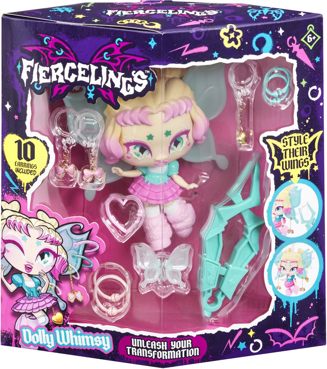 Goliath fiercelings dolly whimsy keychain – modepop – met accessoires